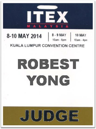 ITEX 2014 - Judge tag 2